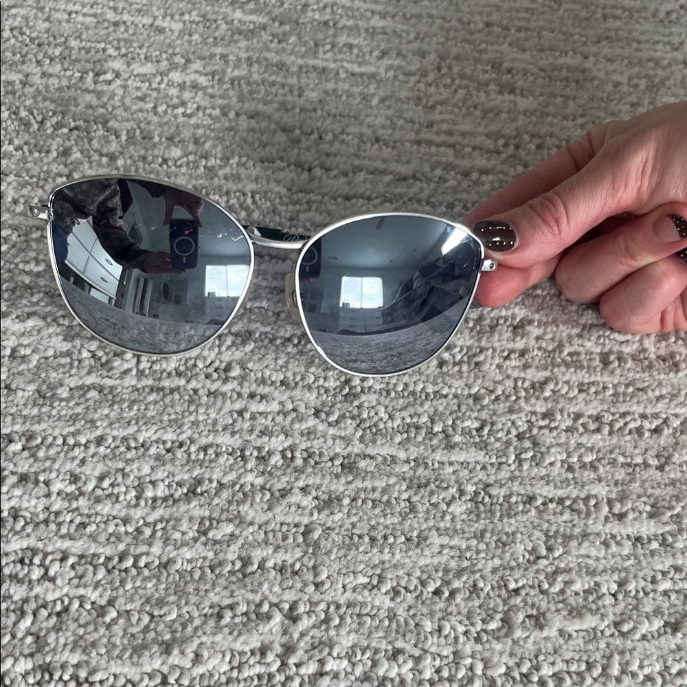 Brighton Silver Frame Sunglasses